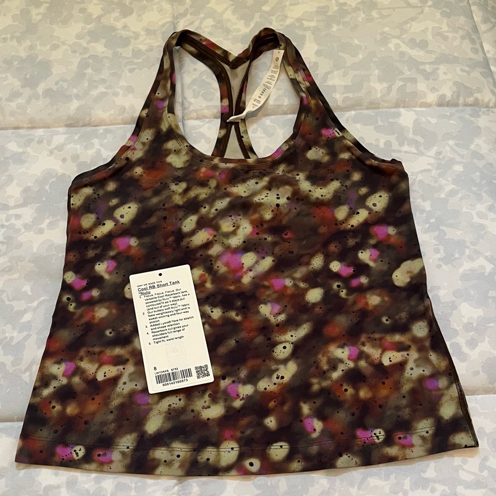 Lululemon Athletica Cool RB Short Tank *Nulu